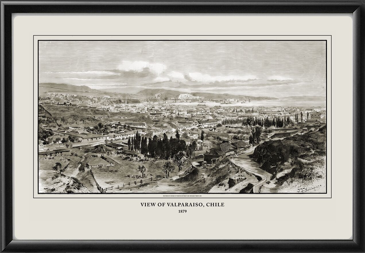 Valparaiso Chile 1879