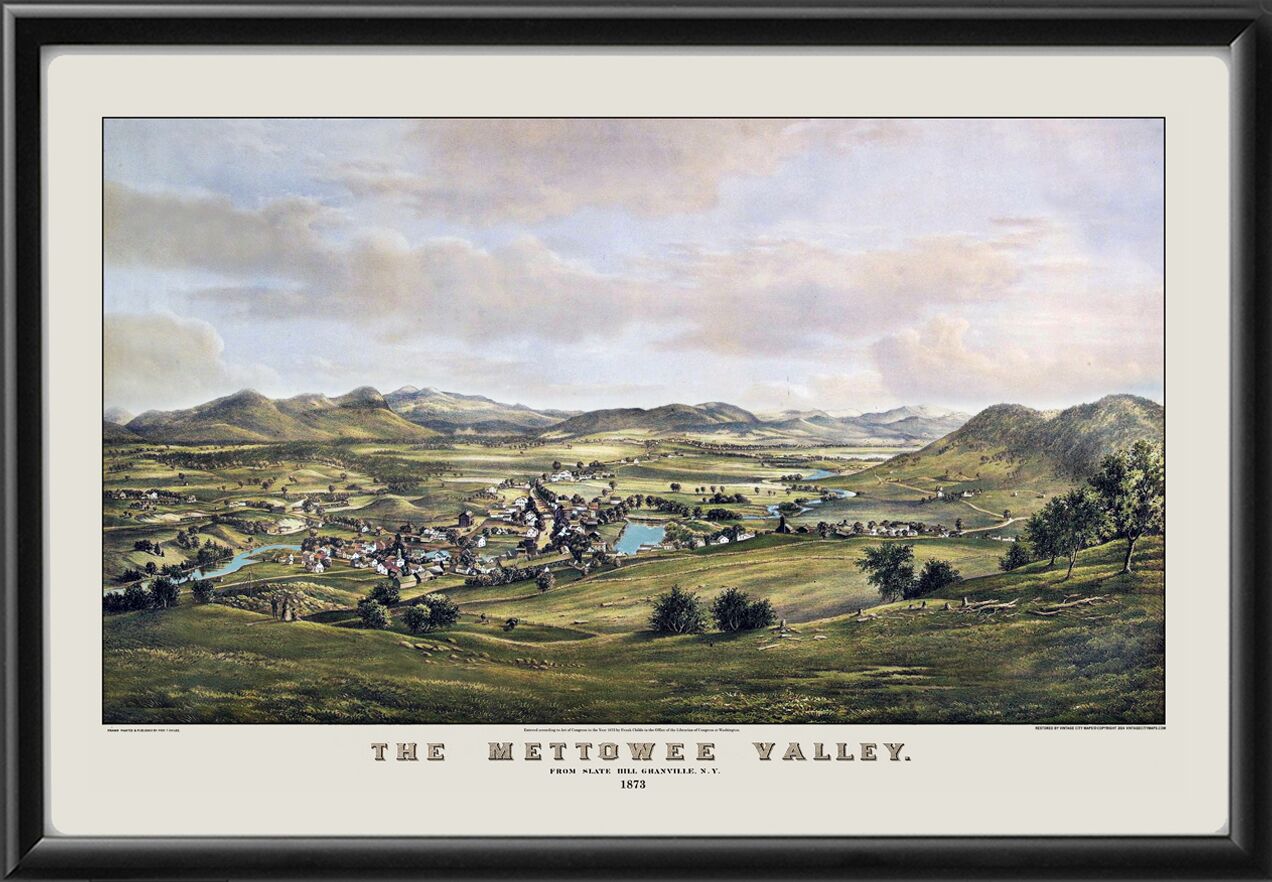 Mettowee Valley - Granville NY 1873