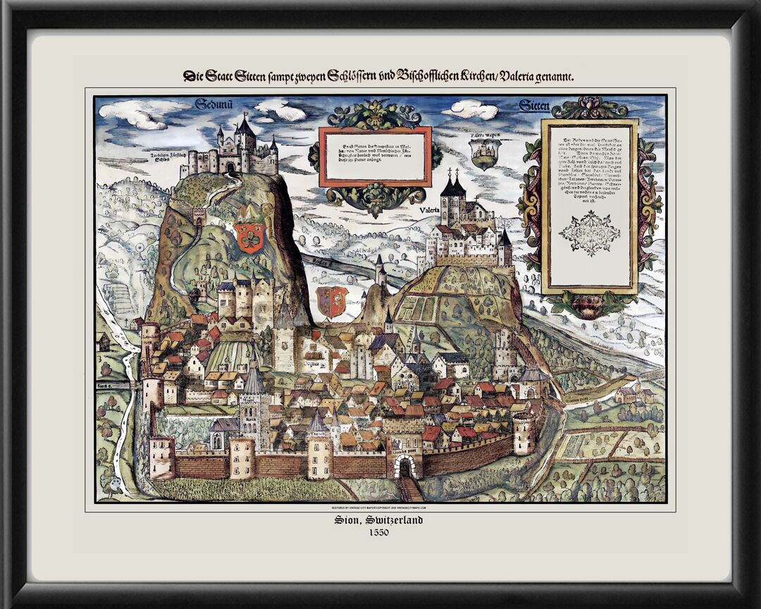 Sion (Sitten) Switzerland 1550
