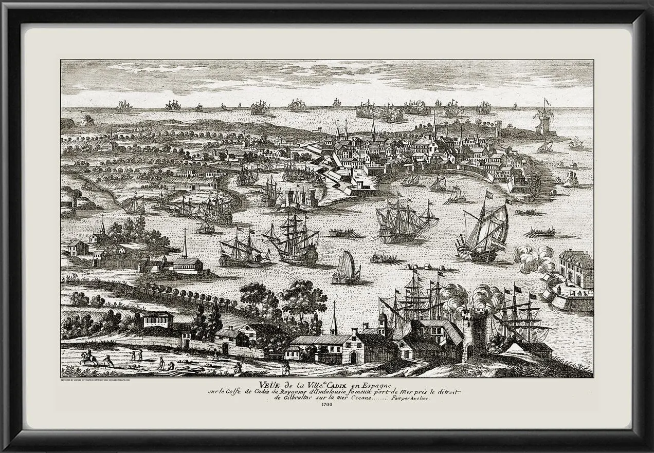 Cadiz Spain 1700