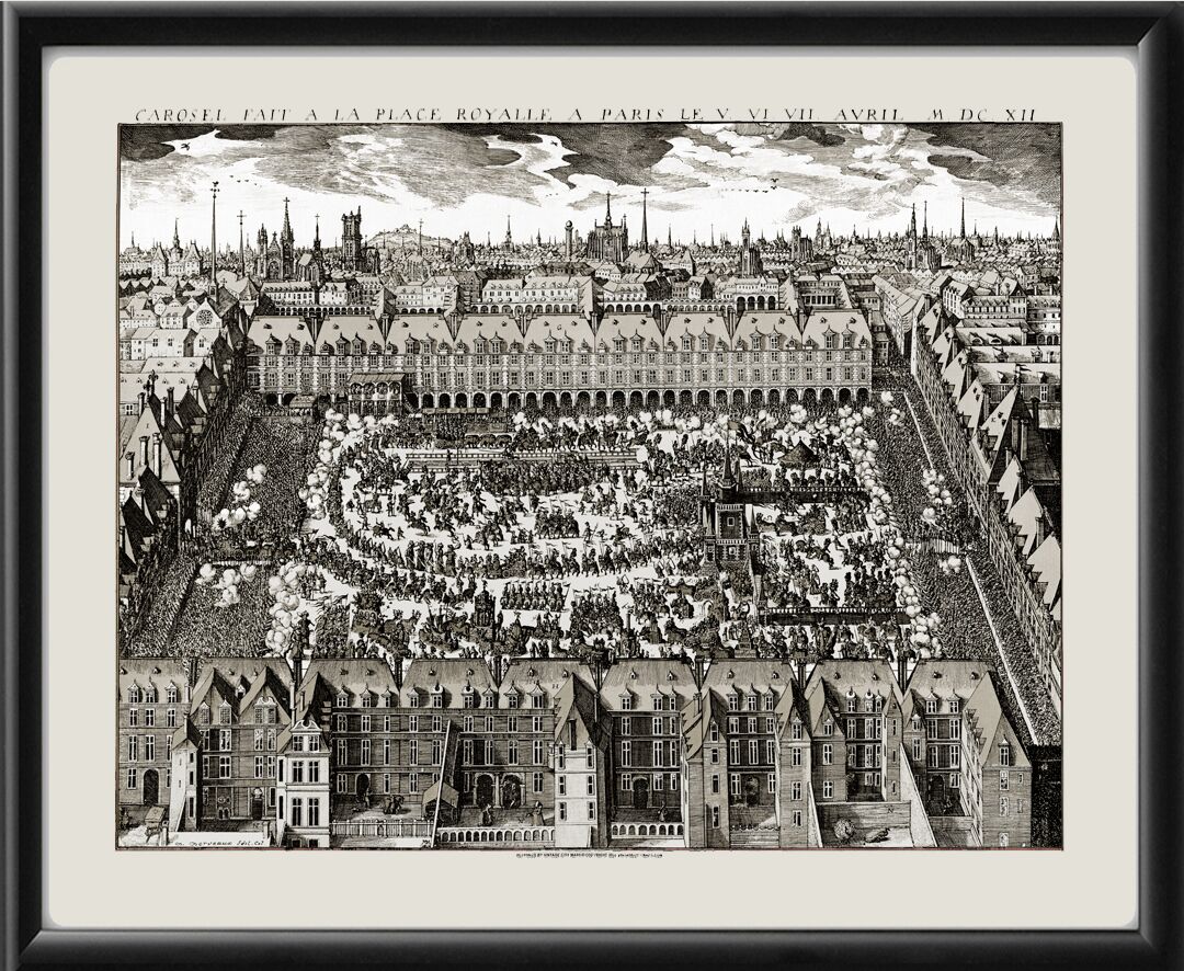 Paris France 1612 - Royal Palace