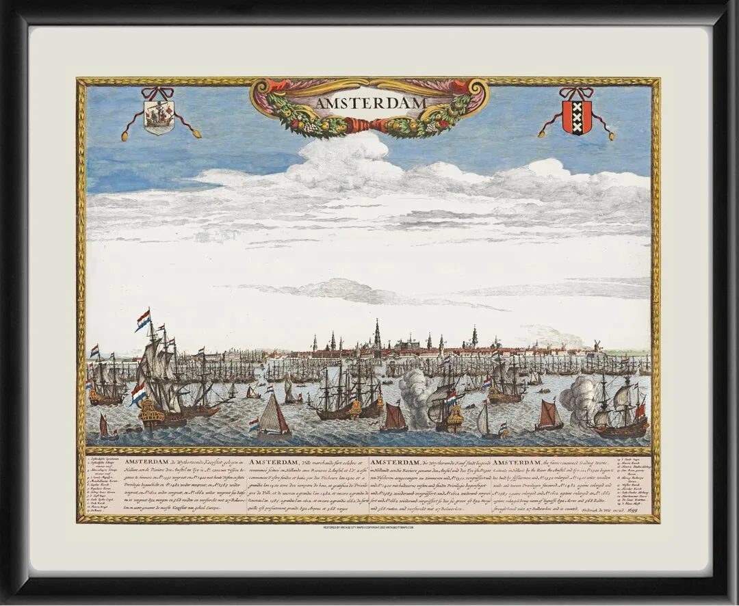 Amsterdam Netherlands 1699 Frederik De Wit