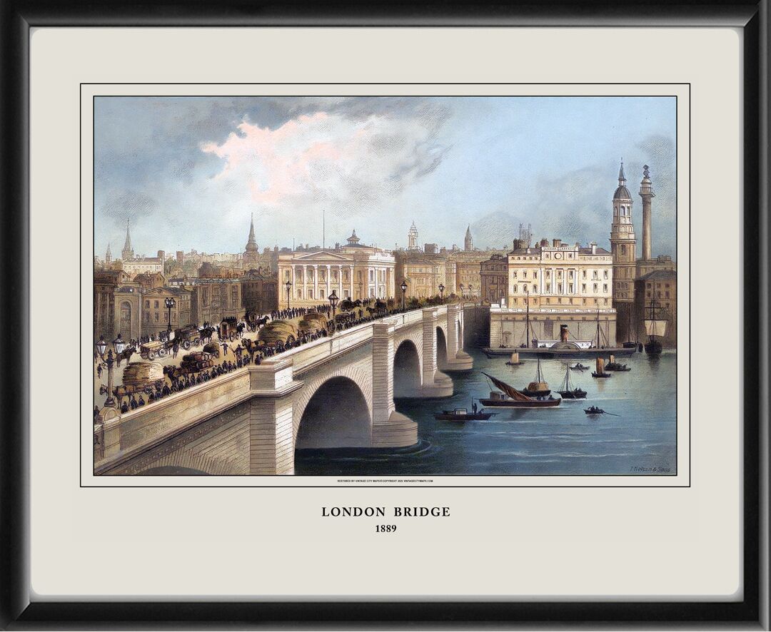 London Bridge 1889 T. Nelso