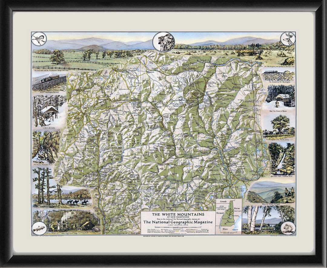 White Mountains NH 1938