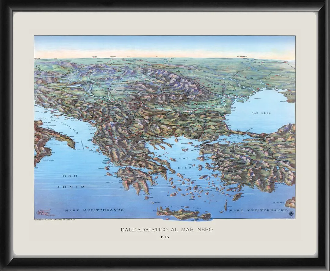 Dall'Adriatico al Mar Nero 1916