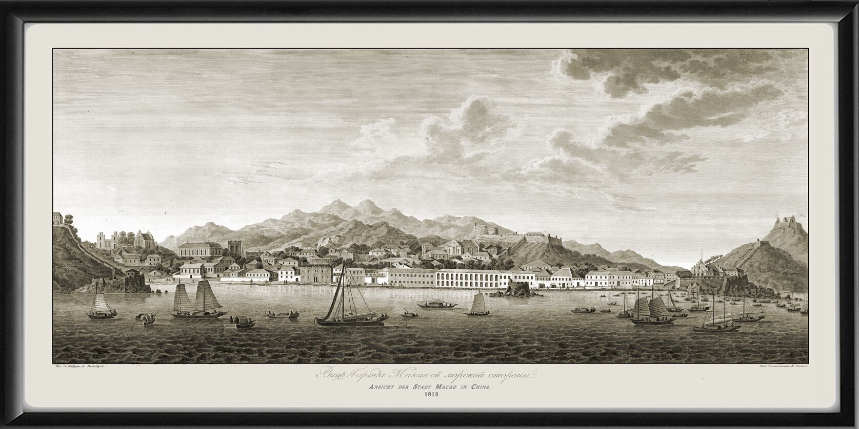 Macao China 1813 Wilhelm Gottlieb Tilesius