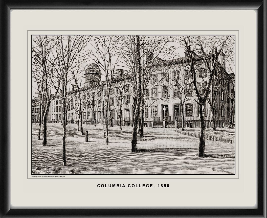 Columbia College, 1850 Charles E.H. Bonwill