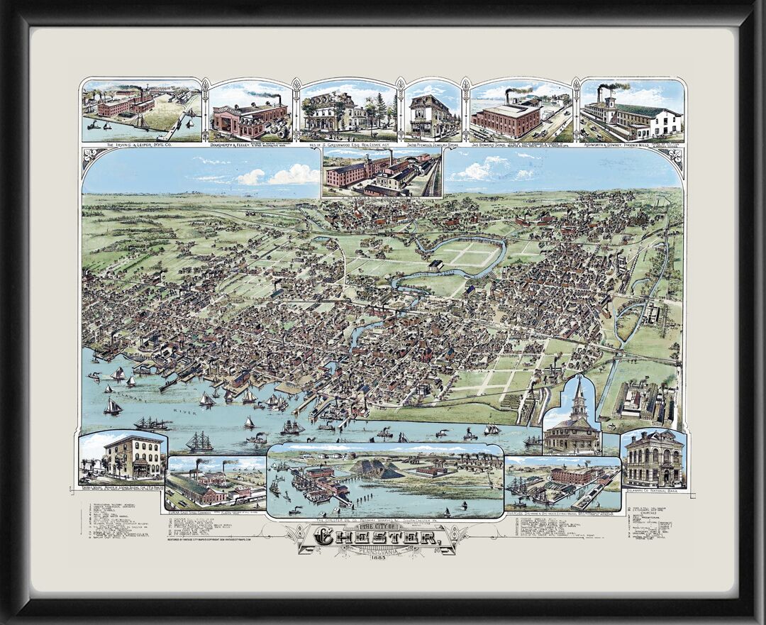 Chester PA 1885