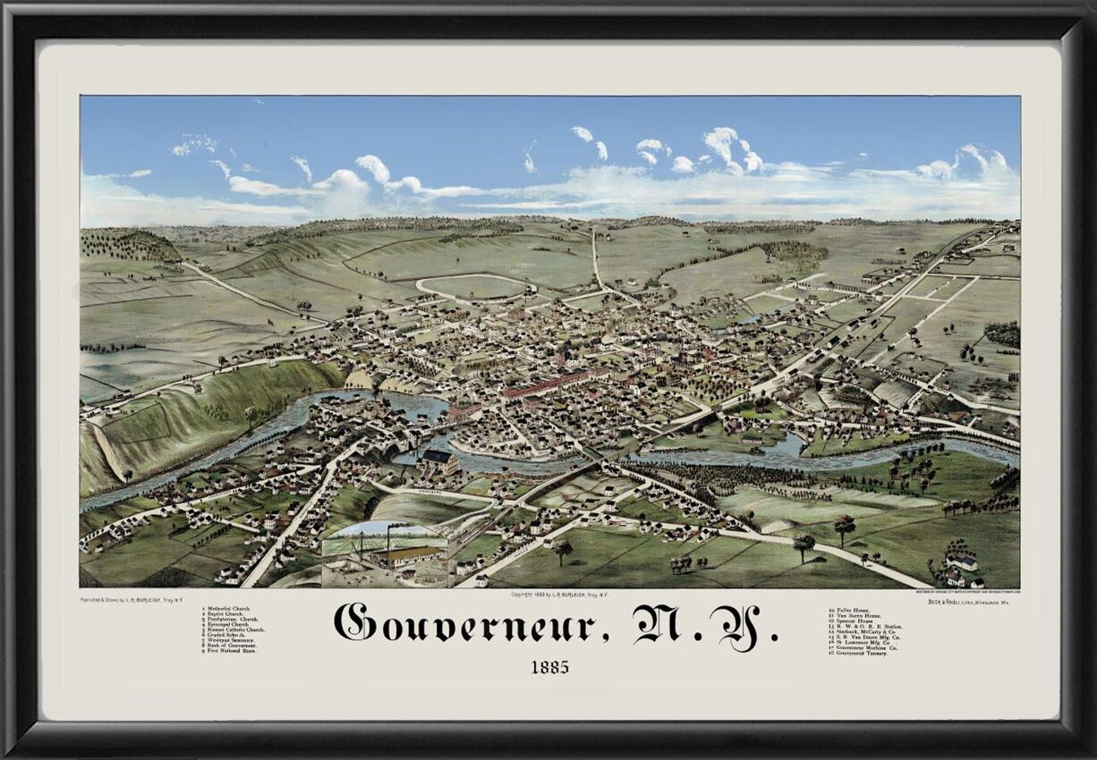 Gouverneur NY 1885