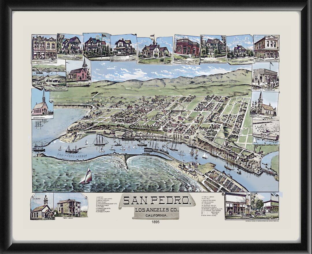 San Pedro CA 1895