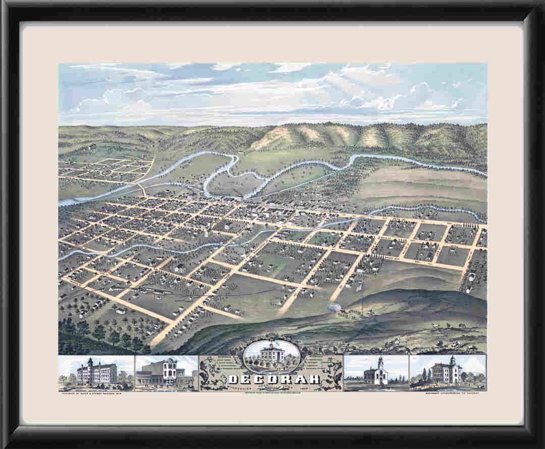 Decorah IA 1870