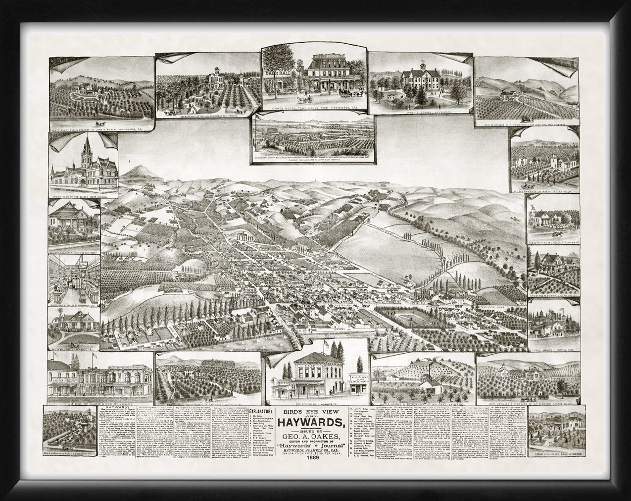 Hayward CA 1889