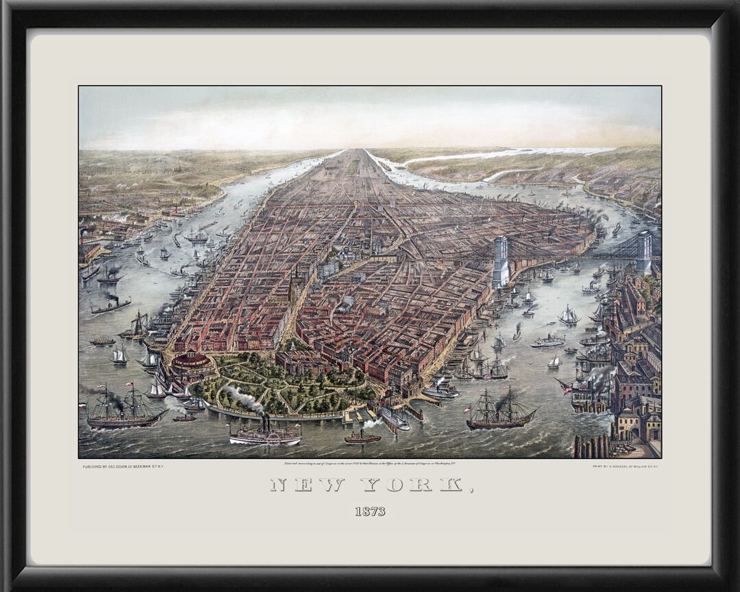 New York City NY 1873 TM