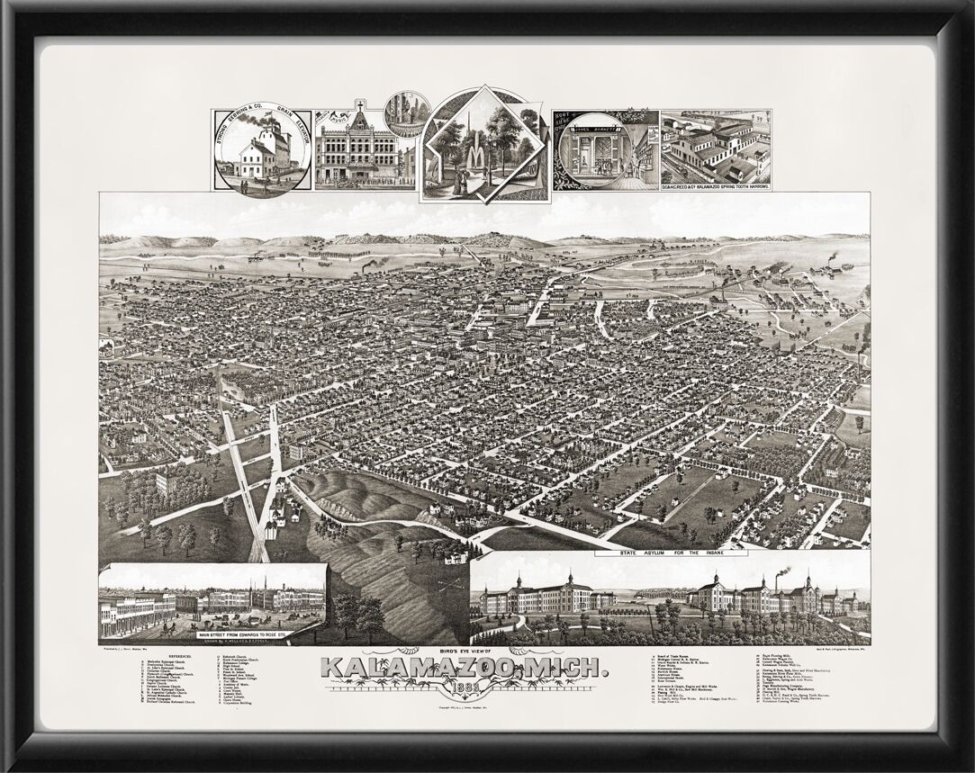 Kalamazoo MI 1883