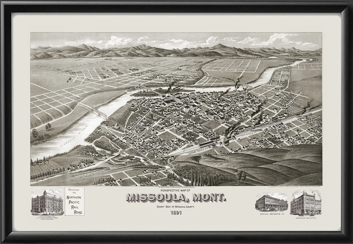 Missoula MT 1891 Henry Wellge TM