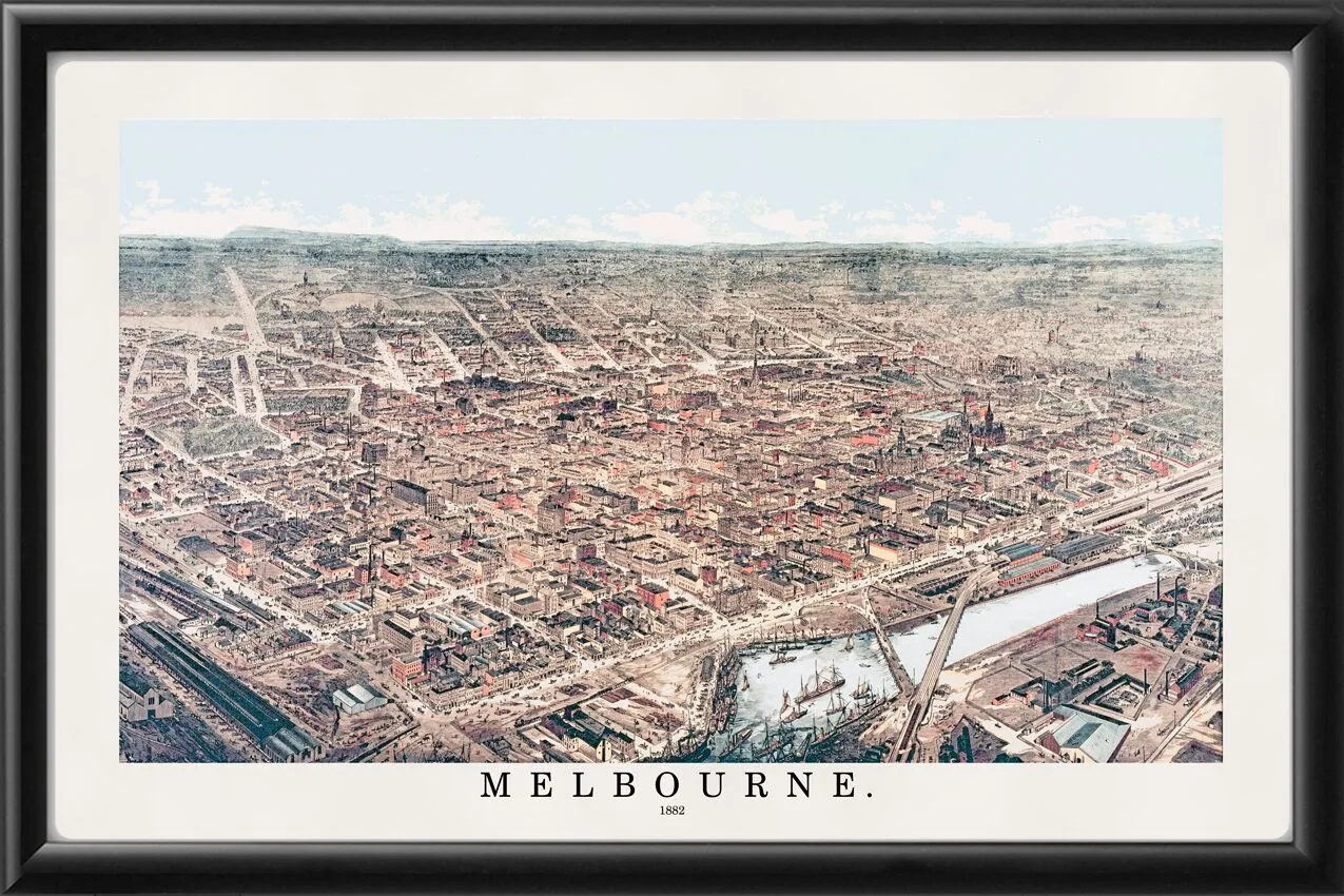 Melbourne Australia 1882