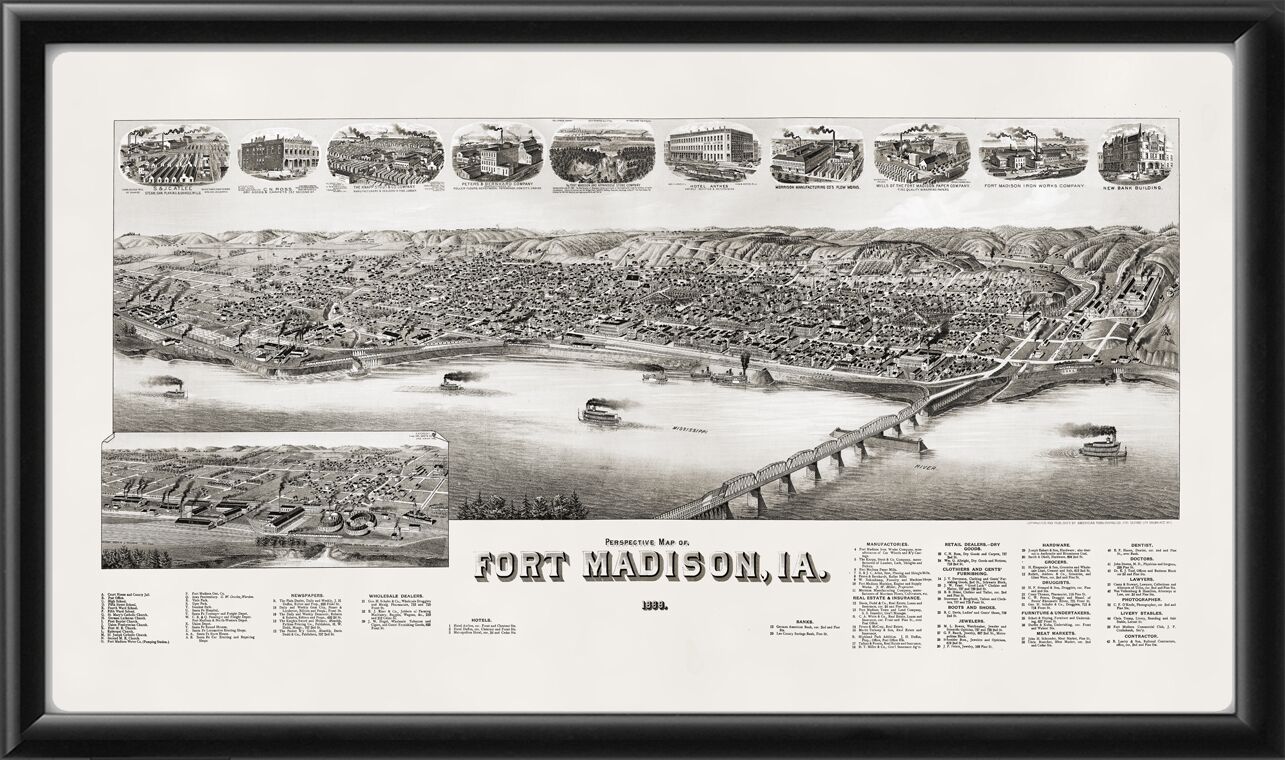Fort Madison IA 1889