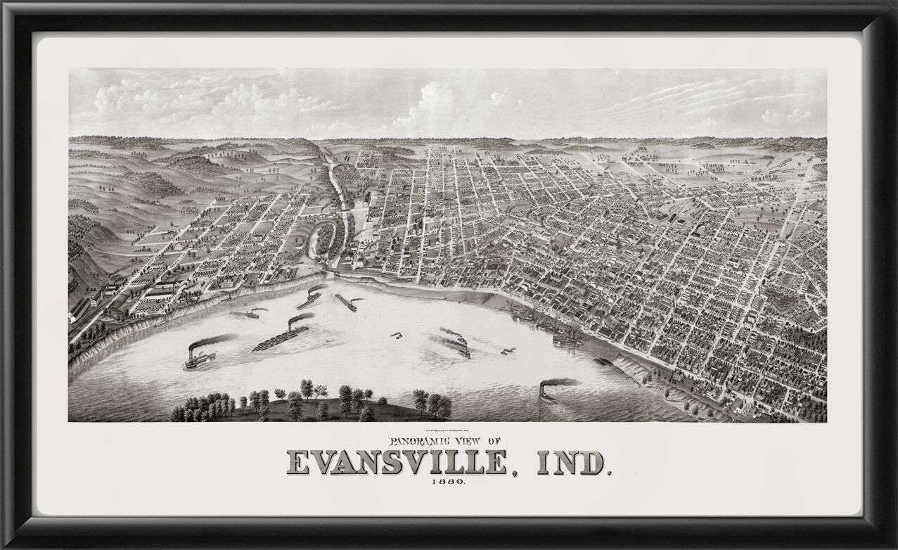 Evansville IN 1880