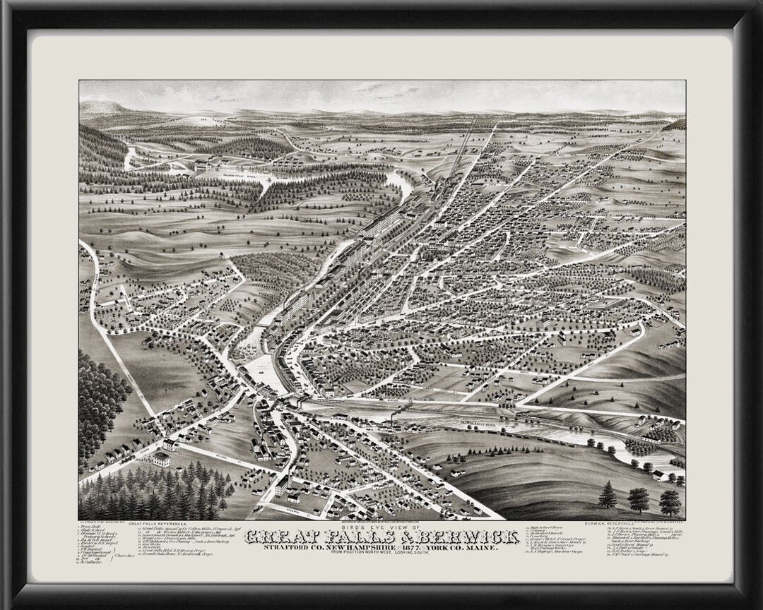 Great Falls - Somersworth - NH & Berwick ME 1877 ARugerTM