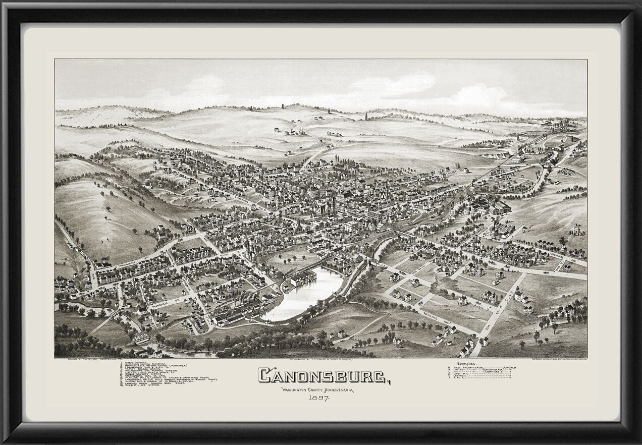 Canonsburg PA 1897