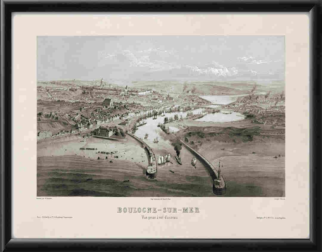 Boulogne-sur-Mer France 1830