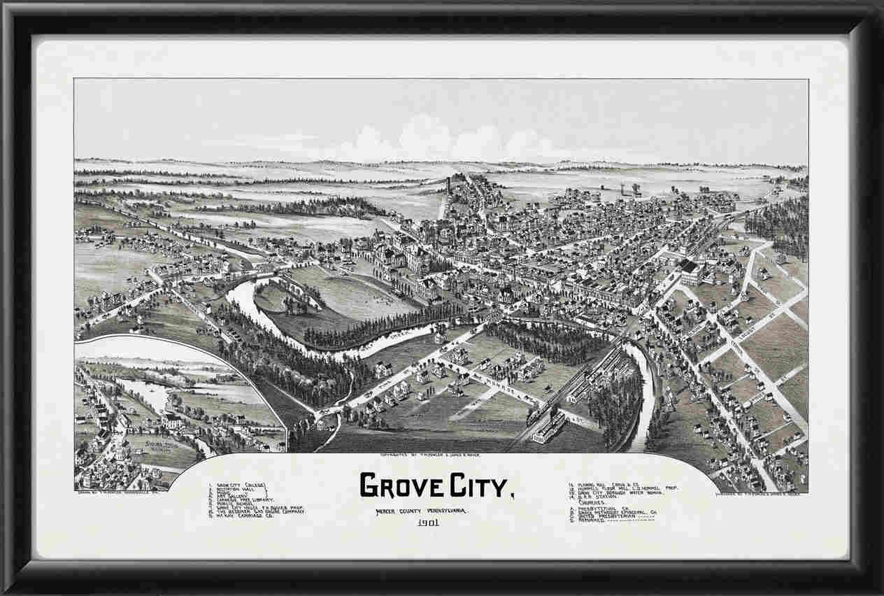 Grove City PA 1901