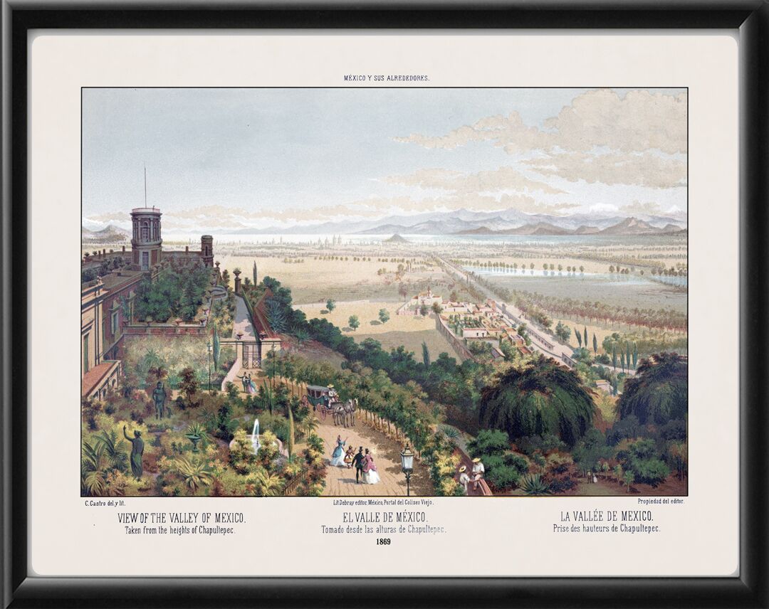 Mexico City 1869 - 2