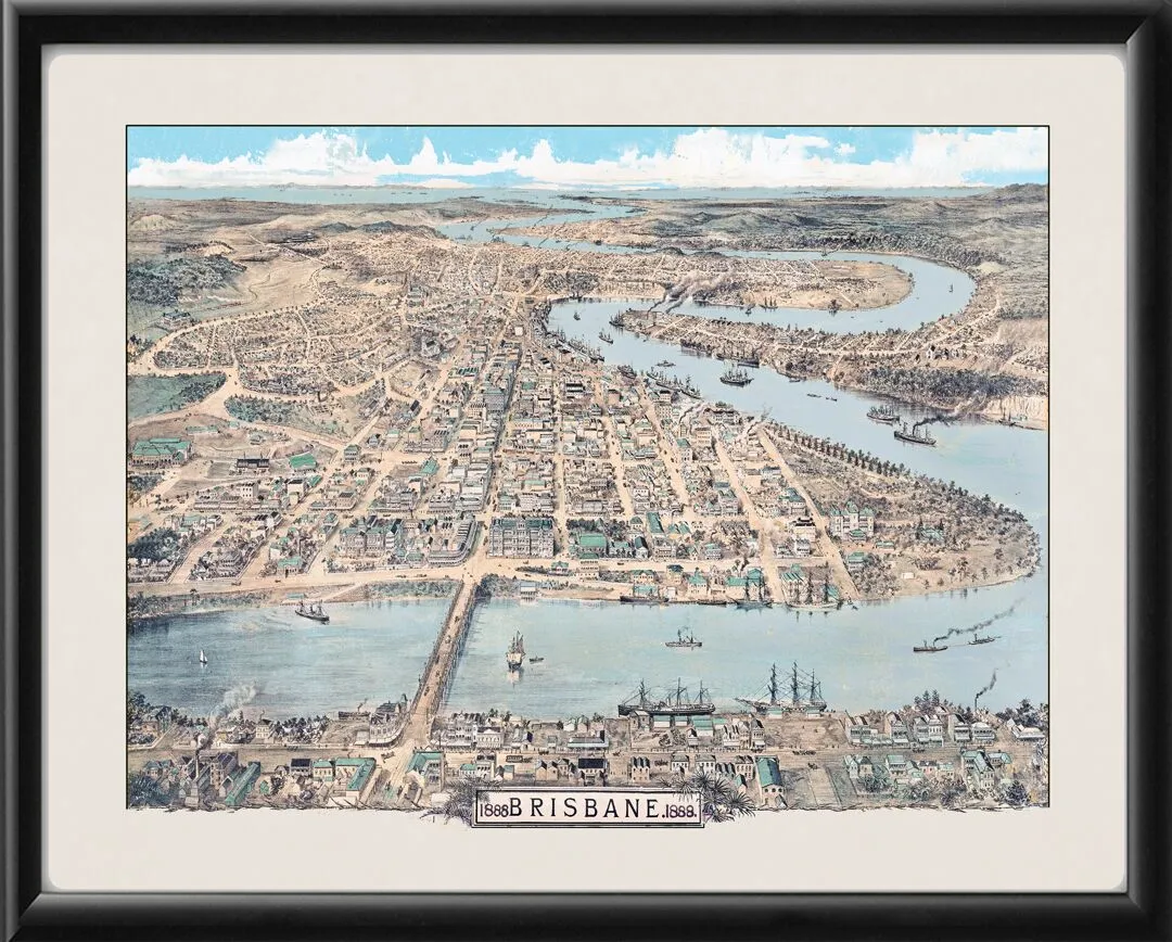 Brisbane Australia 1888