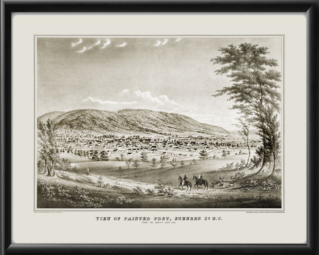 Painted Post NY 1850