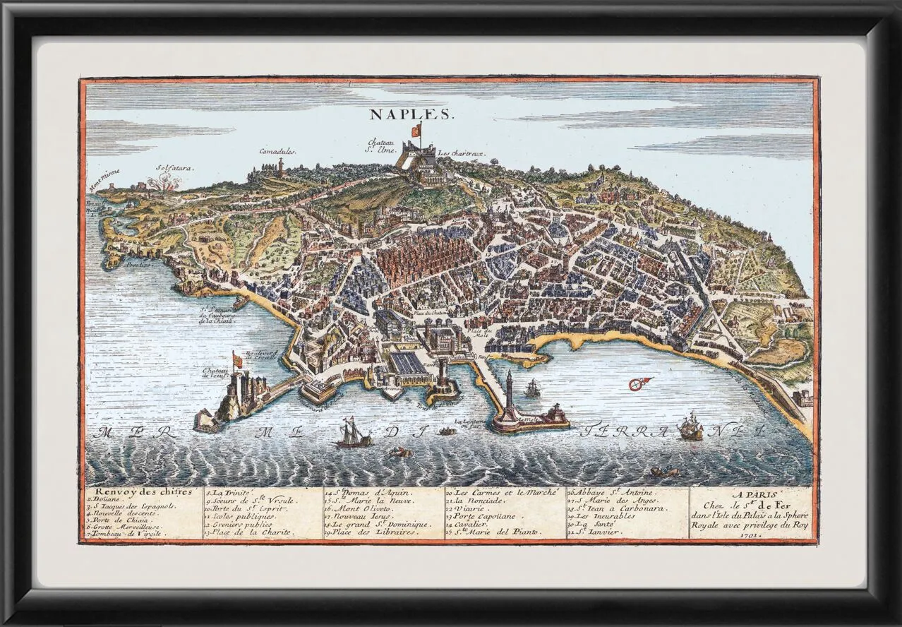 Naples Italy 1701