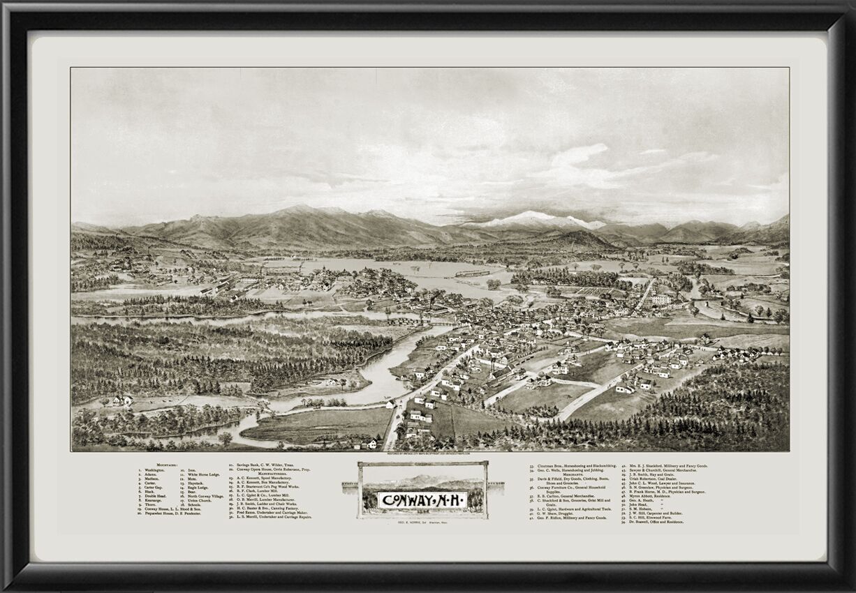 Conway NH 1896 George Norris TM