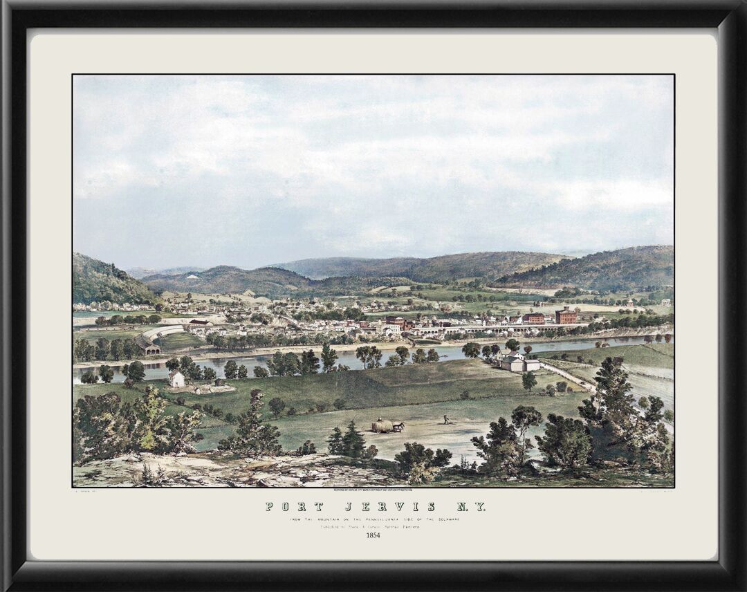 Port Jervis NY 1854