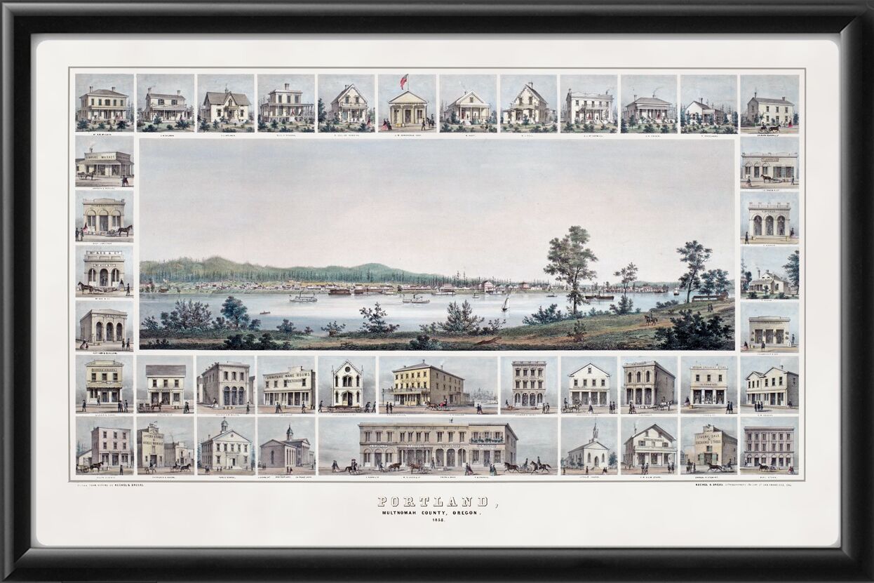 Portland OR 1858