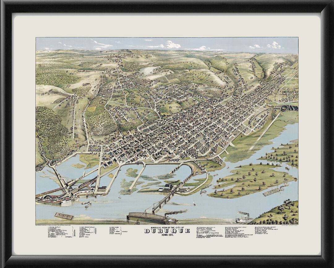 Dubuque IA 1872