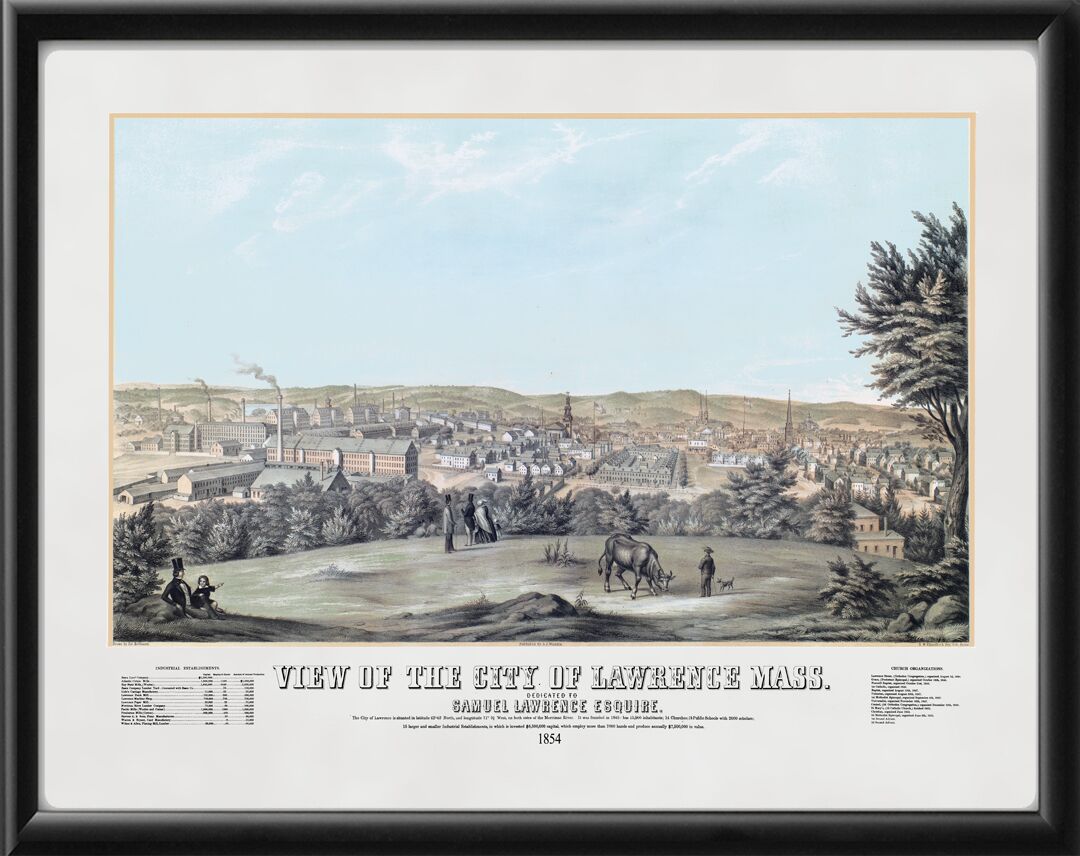 Lawrence MA 1854