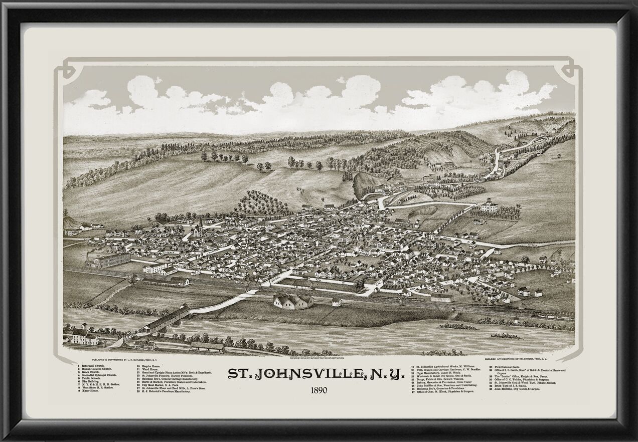 St. Johnsville NY 1890 LRBurleigh TM