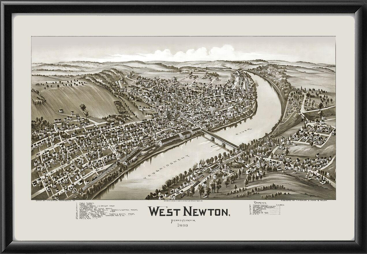 West Newton PA 1900