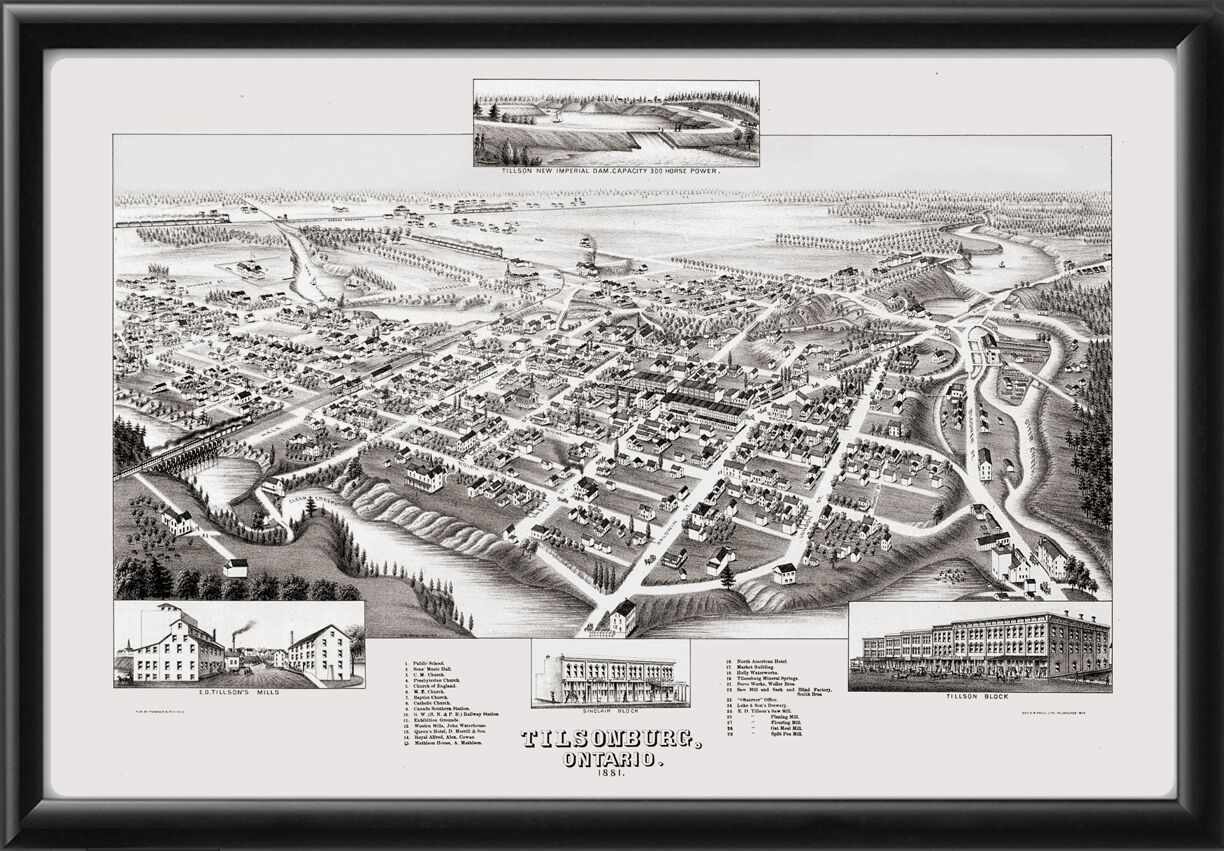 Tillsonburg Ontario Canada 1881