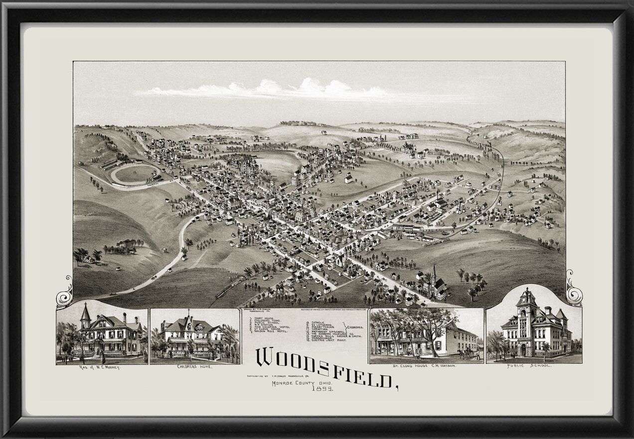 Woodsfield Ohio 1899