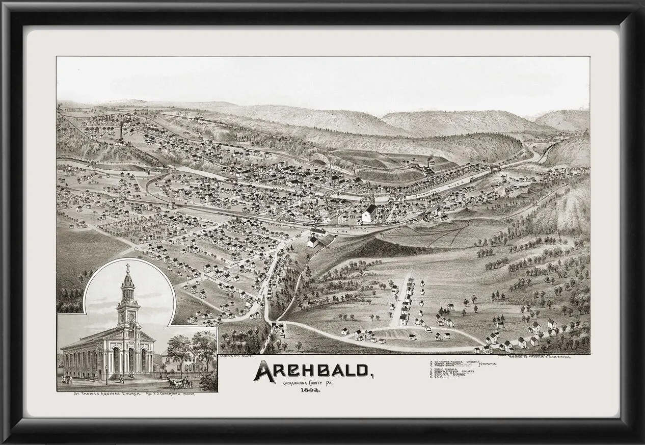 Archbald PA 1892
