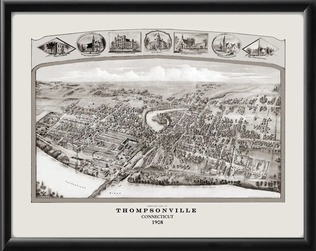 Thompsonville (Enfield) CT 1908