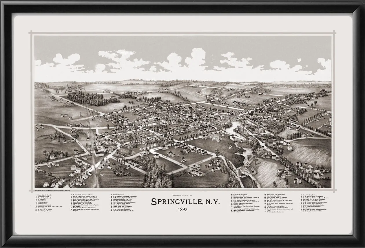 Springville NY 1892