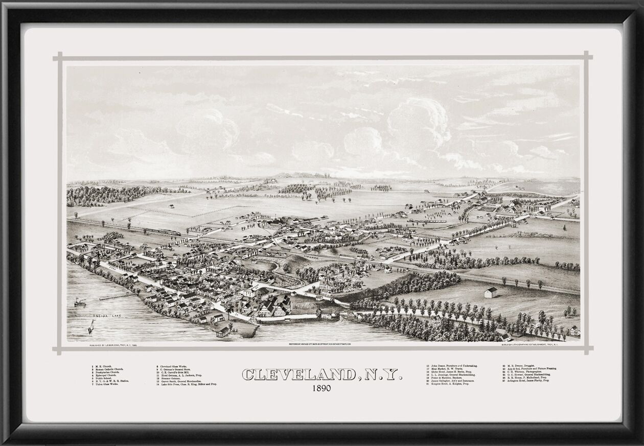 Cleveland NY 1890