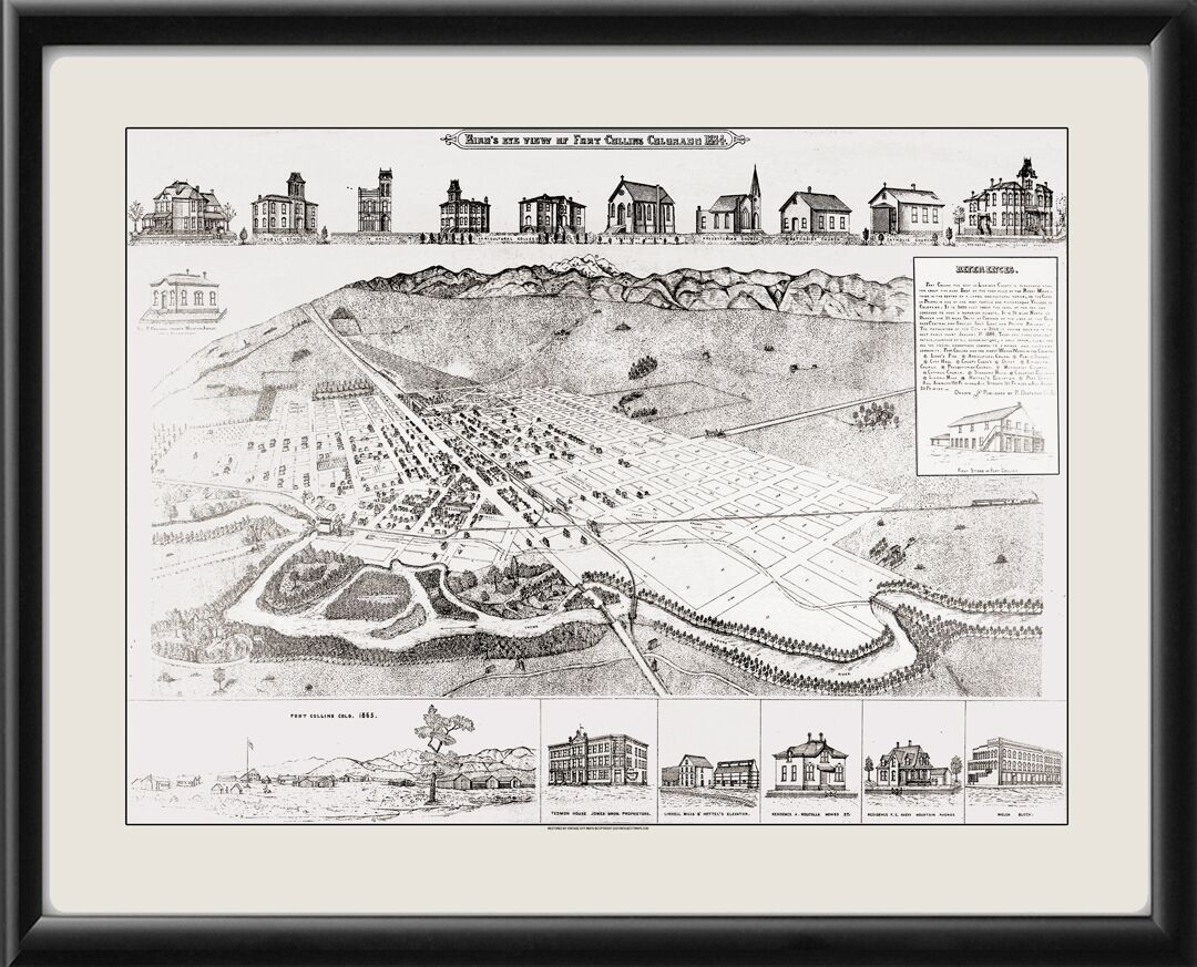 Fort Collins CO 1884