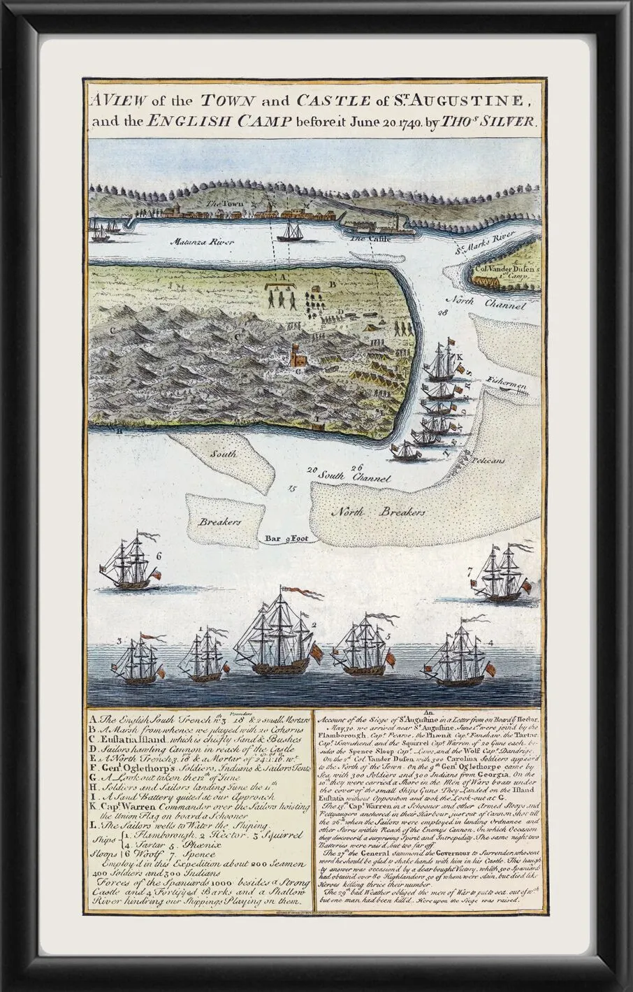 St. Augustine FL 1740