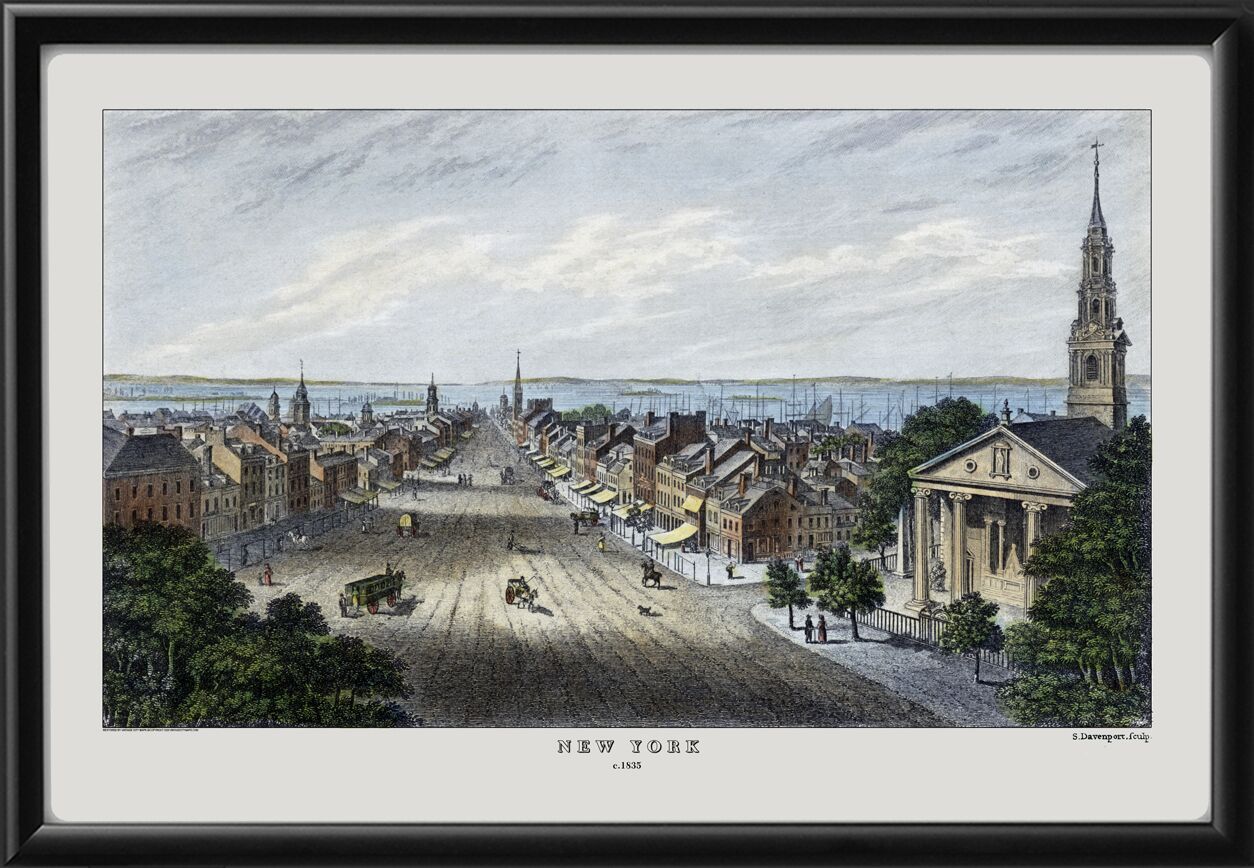 New York City NY 1835