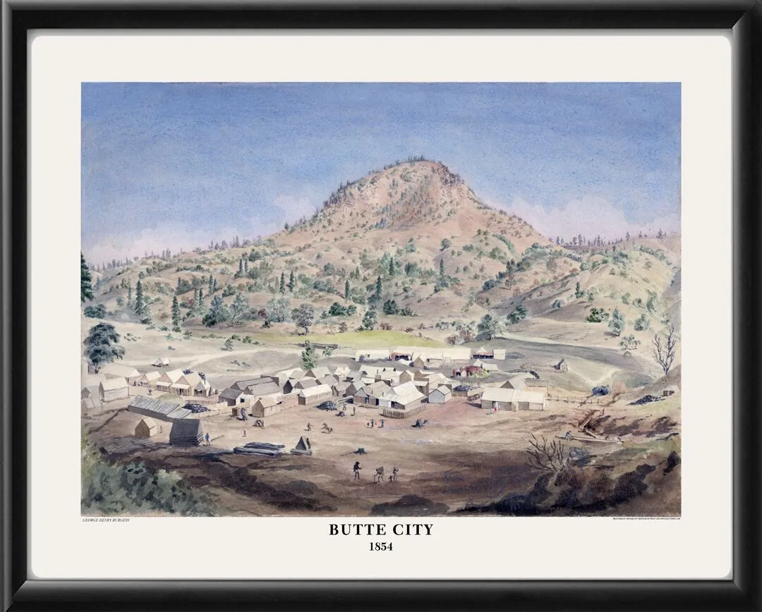 Butte City CA 1854