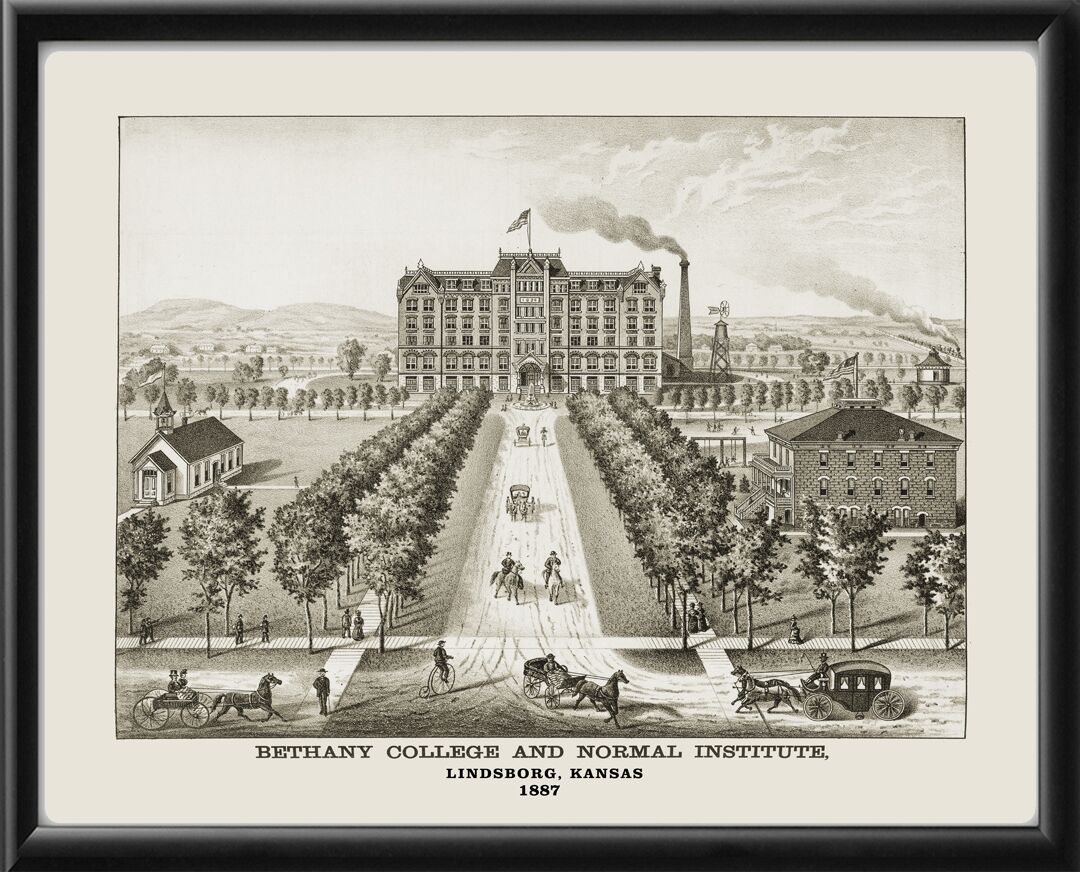 Bethany College Lindsborg KS 1887