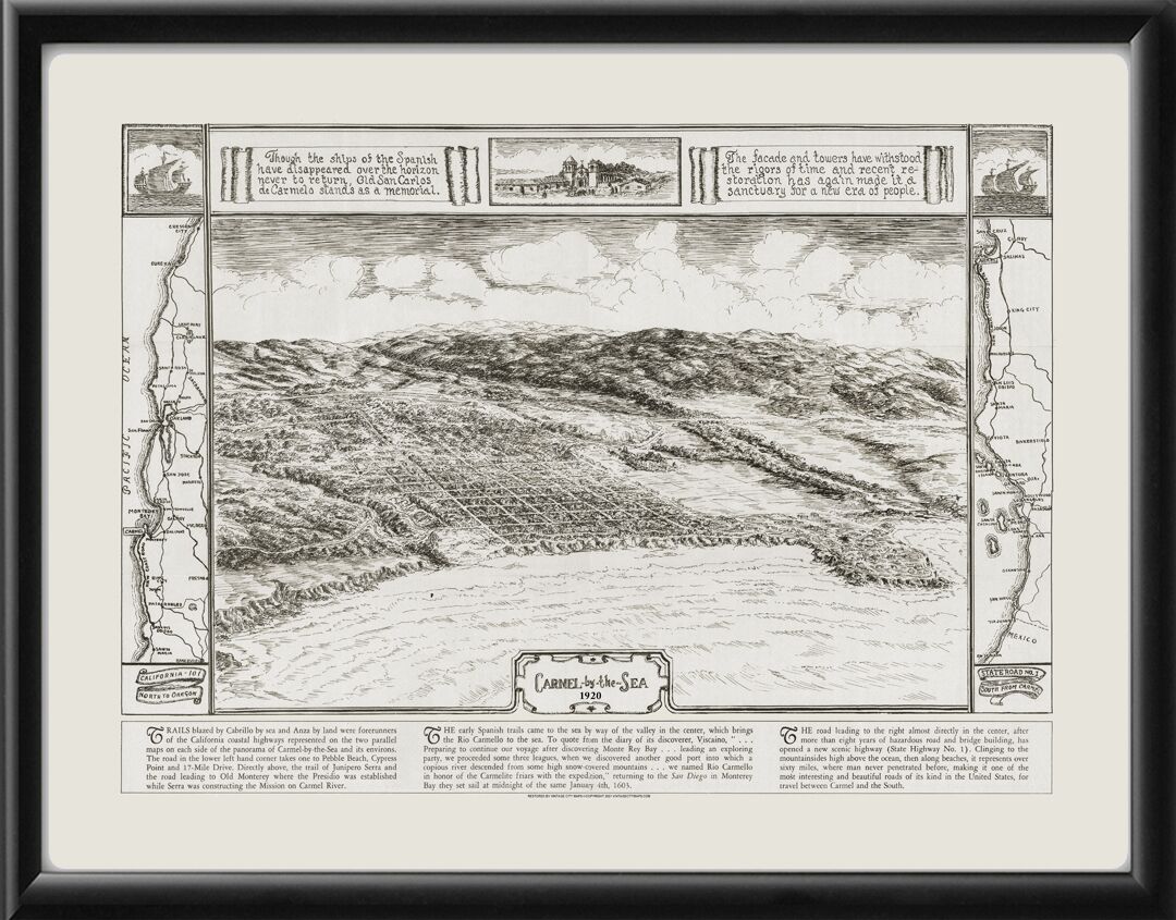 Carmel-by-the-Sea CA 1920