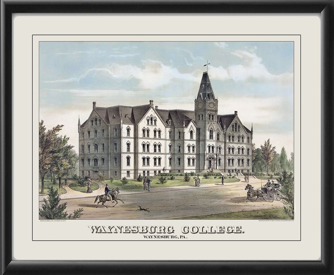 Waynesburg College PA 1885